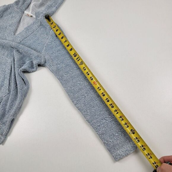 Faherty Hoodie Adult Blue‎ Pullover Pocket Whitewater Drug Rug Womens XS - Picture 7 of 10